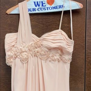 Prom or wedding gown- light pink/ peach color